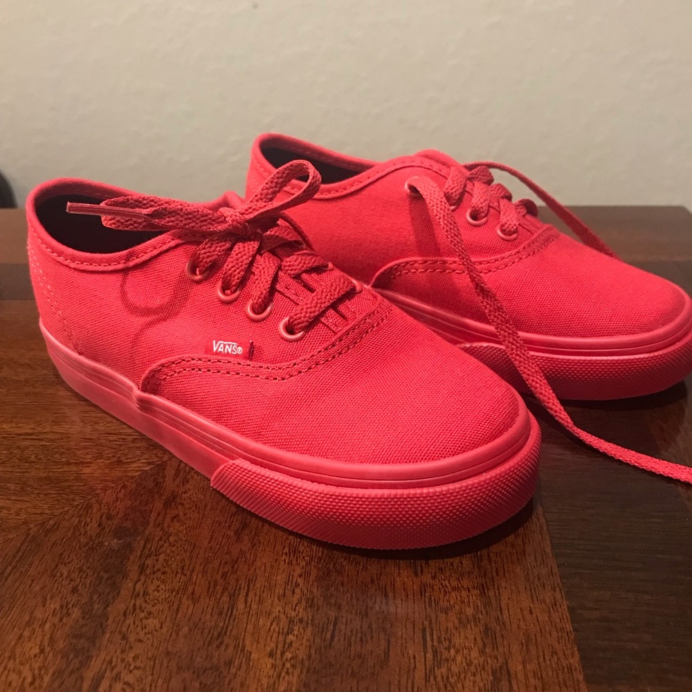 Kids Vans - All red